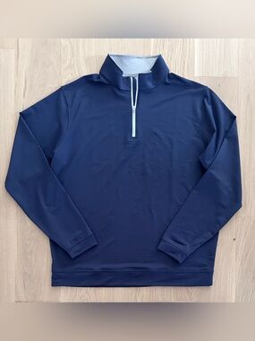 Peter Millar Performance 1/4 Zip Sweater - Size XL